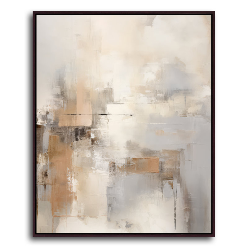 Astoria avec cadre espresso, Cadre flottant, Espresso