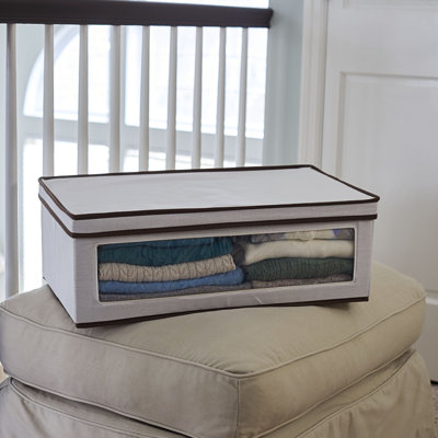 Household Essentials Fabric Decorative Bin