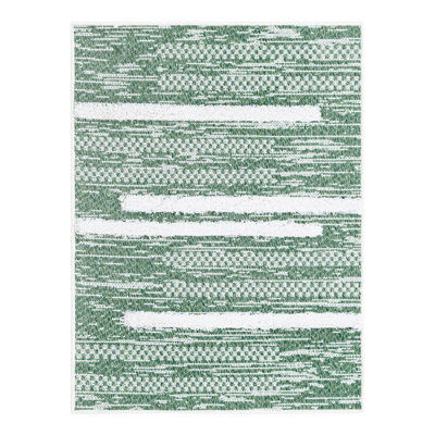 Jermeka Performance Cotton Geometric Indoor Rug