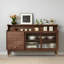 Buffet de rangement multifonctionnel en bois massif-237240148