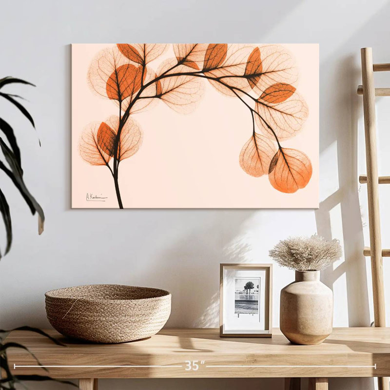 Harnek Orange Eucalyptus II, 16" H x 24" W