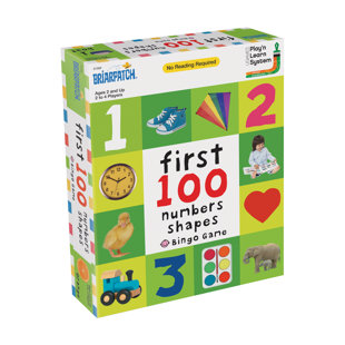 Jeu de bingo 100 First Shapes