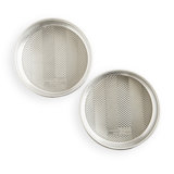 Naturals® 2 Piece Silver Nonstick 9" Round Cake Pan Set