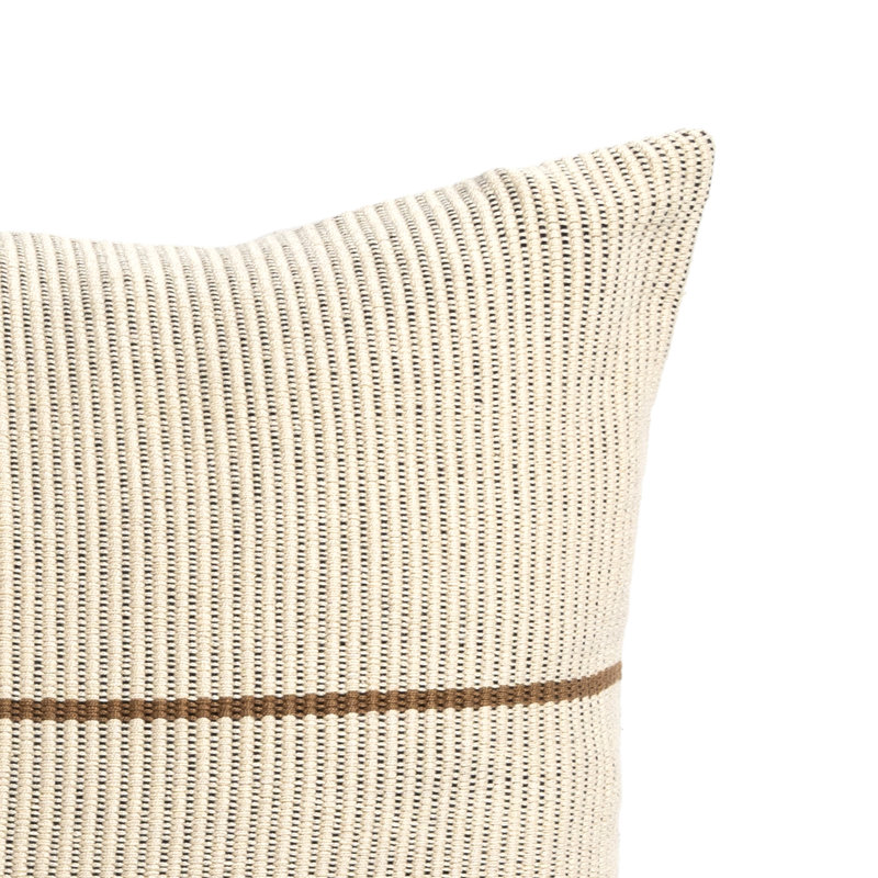 HANDWOVEN MERIDO Pillow Cover & Insert, 14" x 20", Rectangular