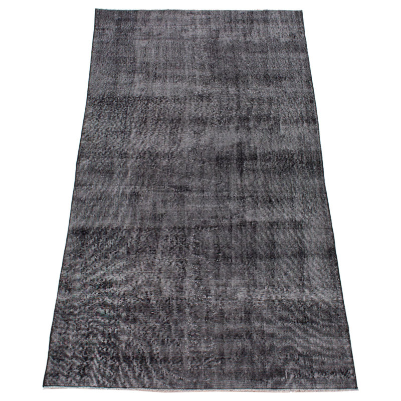 Tapis noir à transition de couleur 4 pi 1 po x 7 pi 10 po