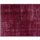 One-of-a-Kind 9'7" X 12' Wool Area Rug in Fuchsia