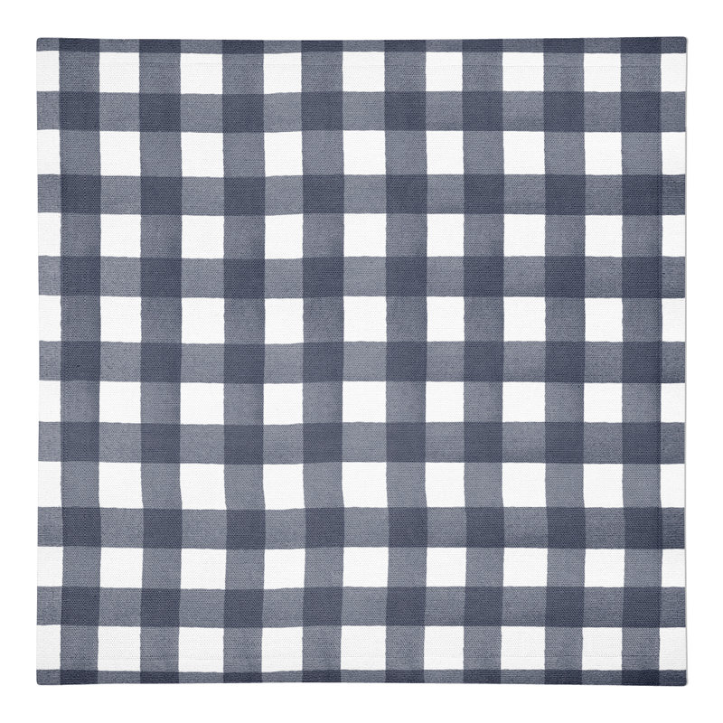 Iliani Cotton Blend Gingham Square Napkin