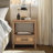Woven Cane Nightstand