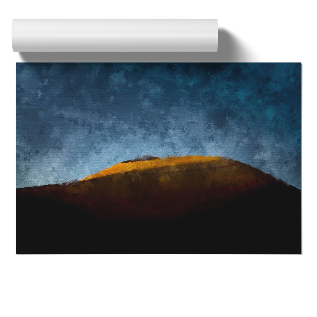 Erg Chebbi in Morocco Painting - Frameless Print