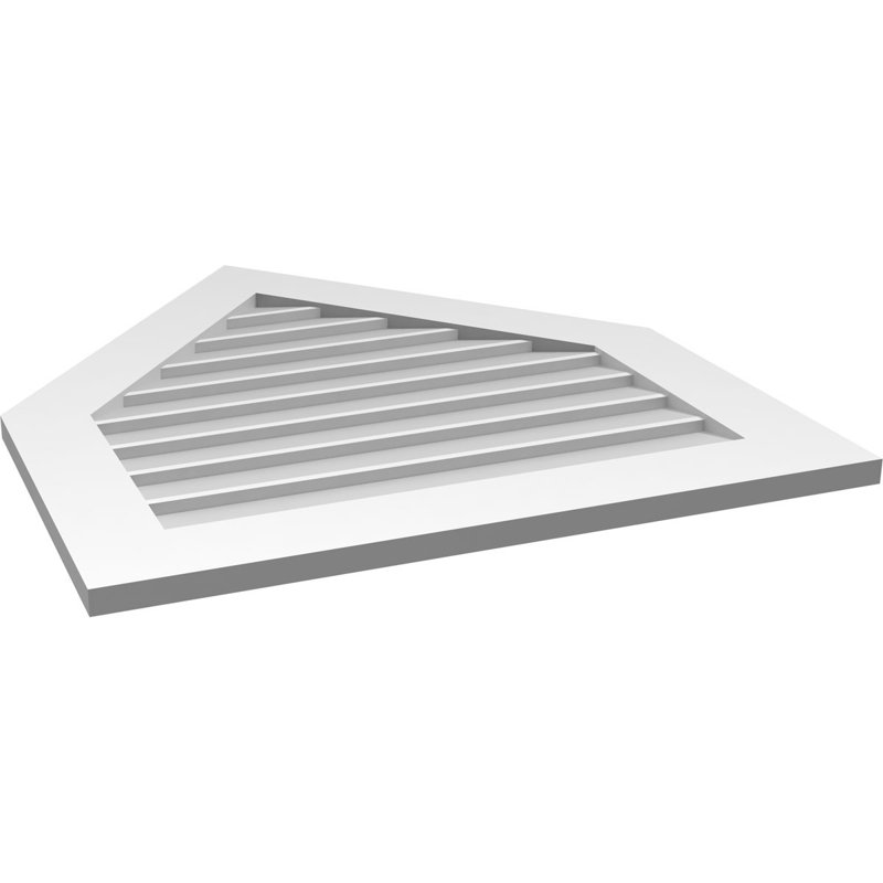 Ventilateur à pignon en uréthane non-fonctionnel Signature, H 34 po x l 30 po x P 1 po