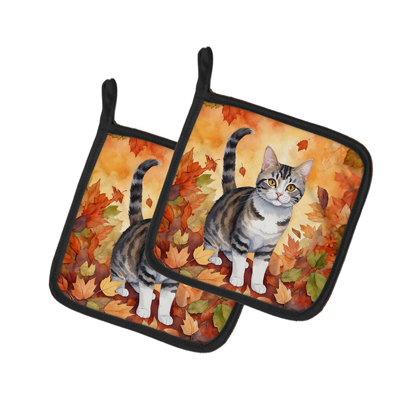 Paire de supports à casseroles American Wirehair