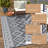 Indoor/Outdoor Reversible Rug, Modern All-Weather Floor Mat for Patio, Deck, Balcony-1399489254