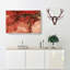 Lets Walk Away In Abstract - Wrapped Canvas-55307982