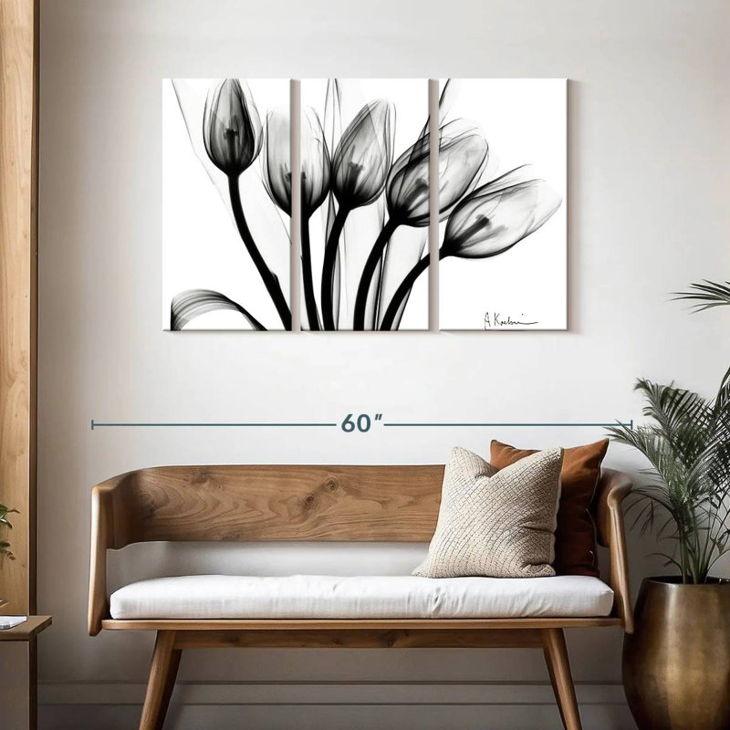 Harnek Marching Tulips, 28" H x 45" W