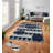 Luxurious Area Carpet (5.2 x 7.5 ft), 100% Polyester, 740 g/m² | Soft Velvet Fabric with Non-Slip Felt Dot Underside, Laminated Sponge for Comfort | Easy to Clean, Machine Washable at 86°F | Ideal for Living Room & Bedroom Decor-1758412619