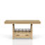 Table de comptoir - finition caramel