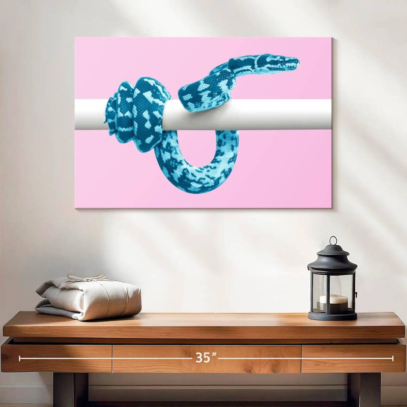 Snake I, 16" H x 24" W