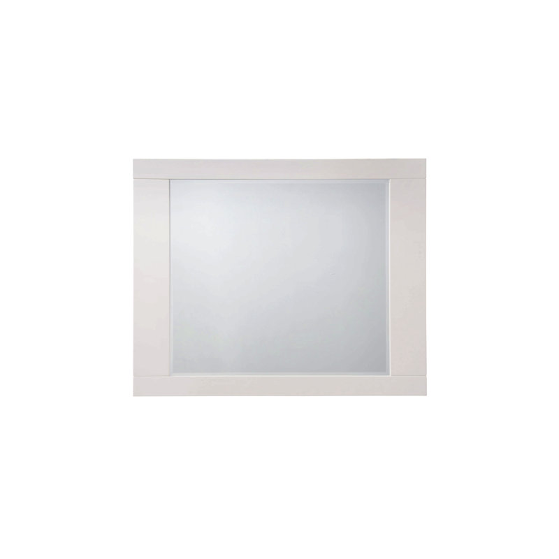 White High Gloss Finish Mirror