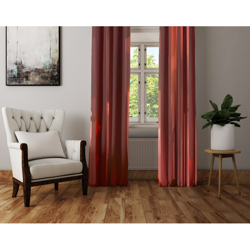 Rideau en polyester Lucida, L 40 po x L 61 po