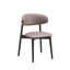 Table de salle à manger naturelle et noire - 5 pièces 1 table avec rallonge pliable 4 chaises et éclat