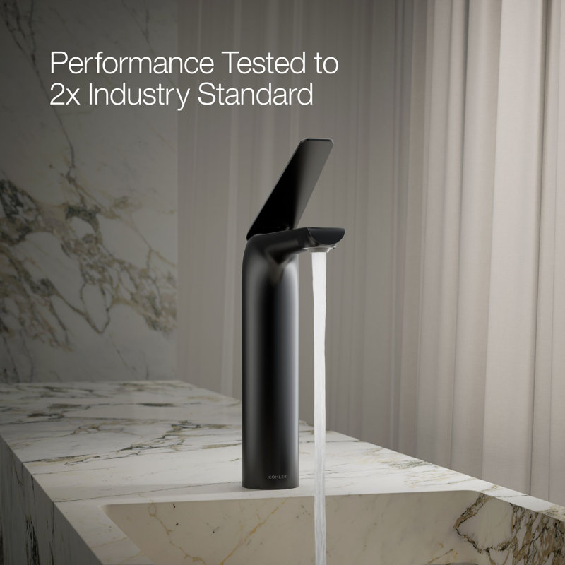 Avid Single-Handle Bathroom Sink Faucet, Matte Black