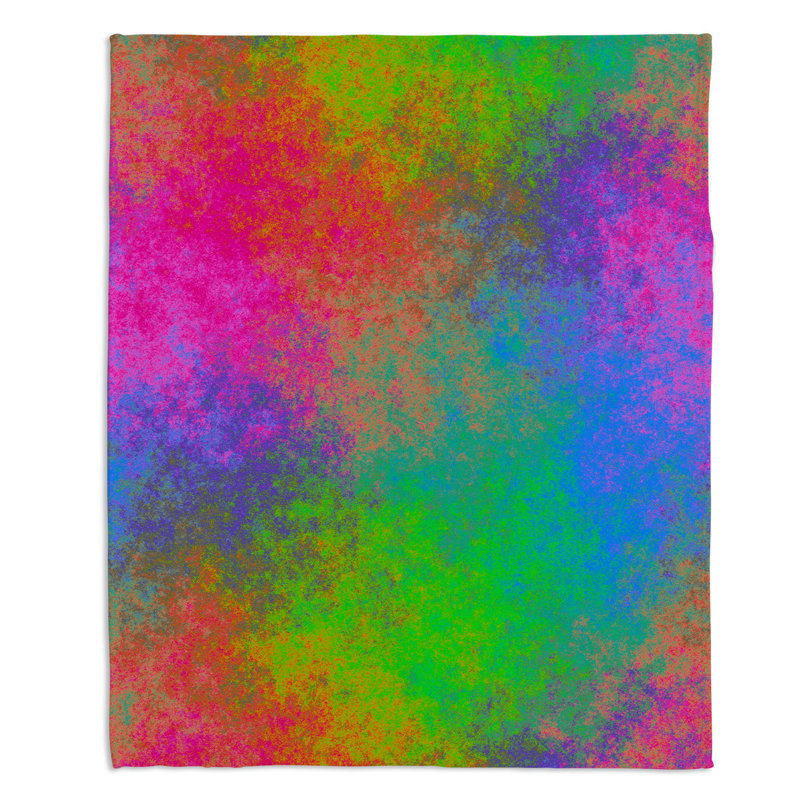 Hand Woven Throw Blanket, 51" x 60"