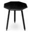 Side Table Laredo Classic Black Finish
