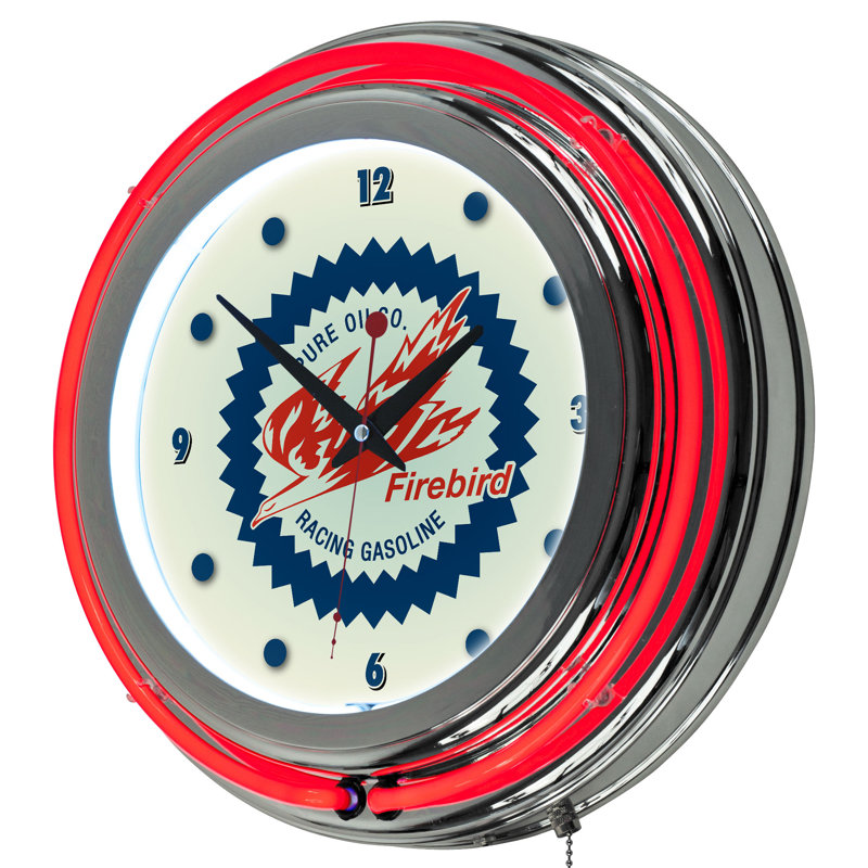 Glass Wall Clock