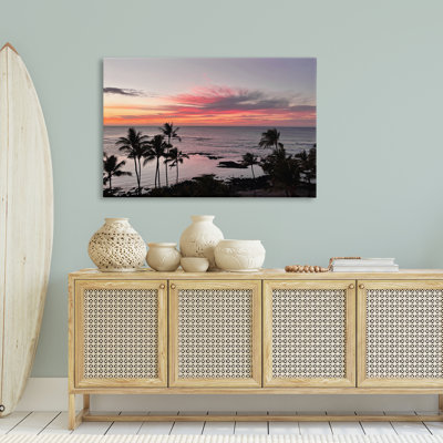 Art mural sur toile Fierce Sunset View par Kathy Mansfield