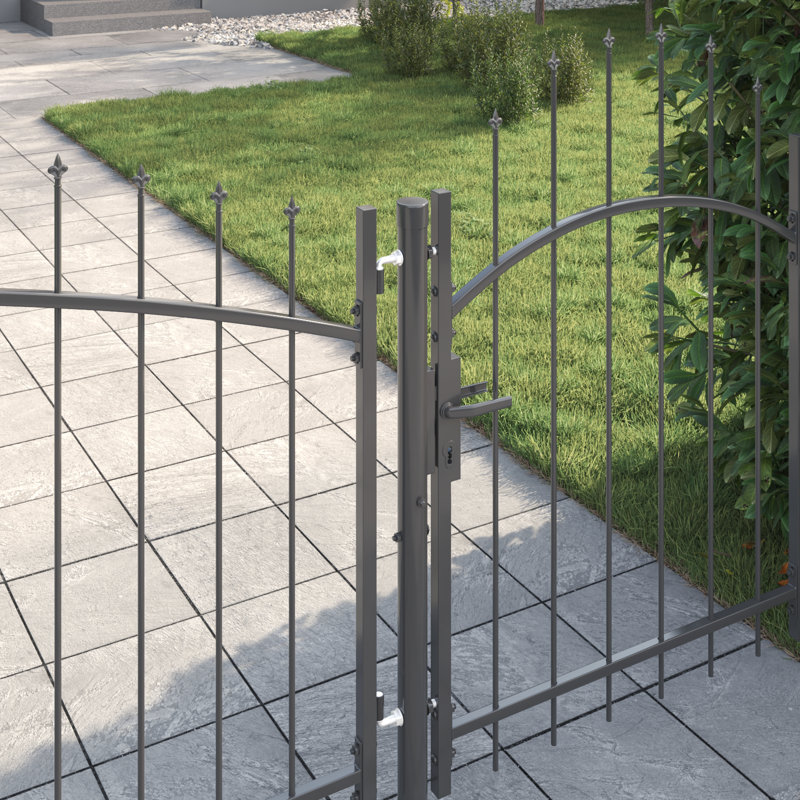 Double Gate with Lock, 150 x 400 cm