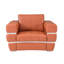 Fauteuil en cuir italien Global United-1635413645