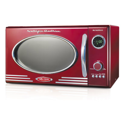 Four à micro-ondes de comptoir 19 po 0,9 pi³ 800 watts Nostalgia Retro