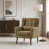 Chenille vert olive