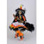 Sitting Candy Corn Witch