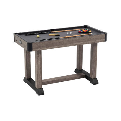 Pool Tables With Preassembled Playfields And Complete Billiard Accessory Sets, Perfect For Family Game Rooms, Grey