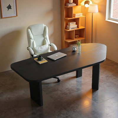 Bureau moderne en bois massif minimaliste moderne