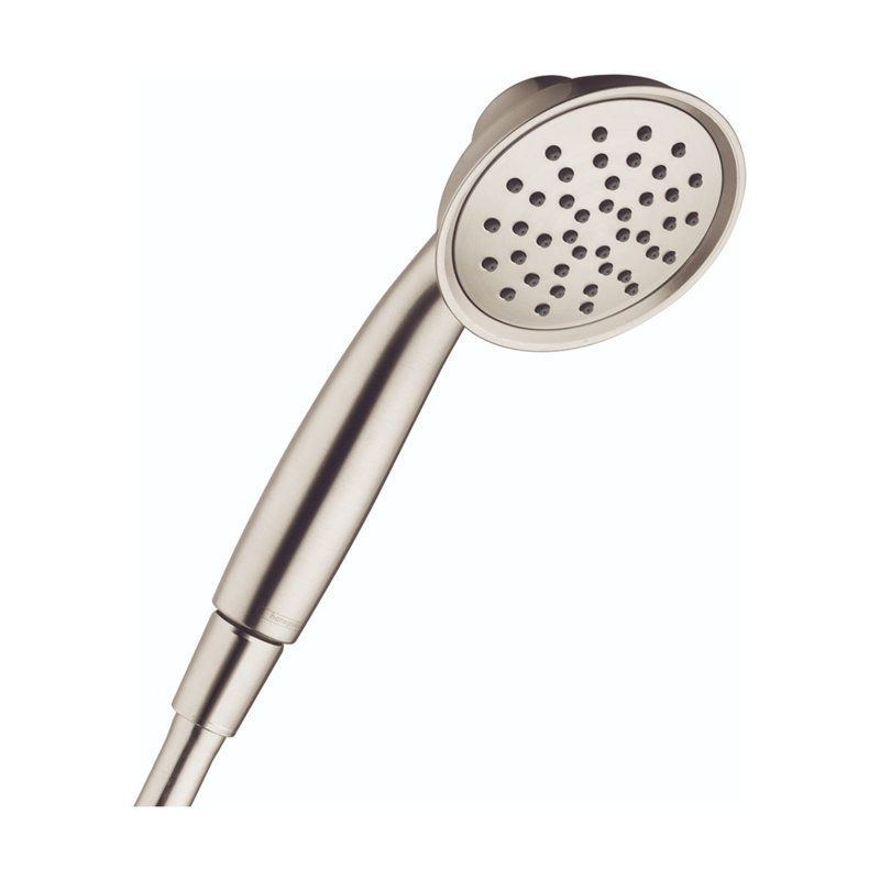 Joleena Full Handheld Shower Head, Brushed Nickel, 2.5 GPM