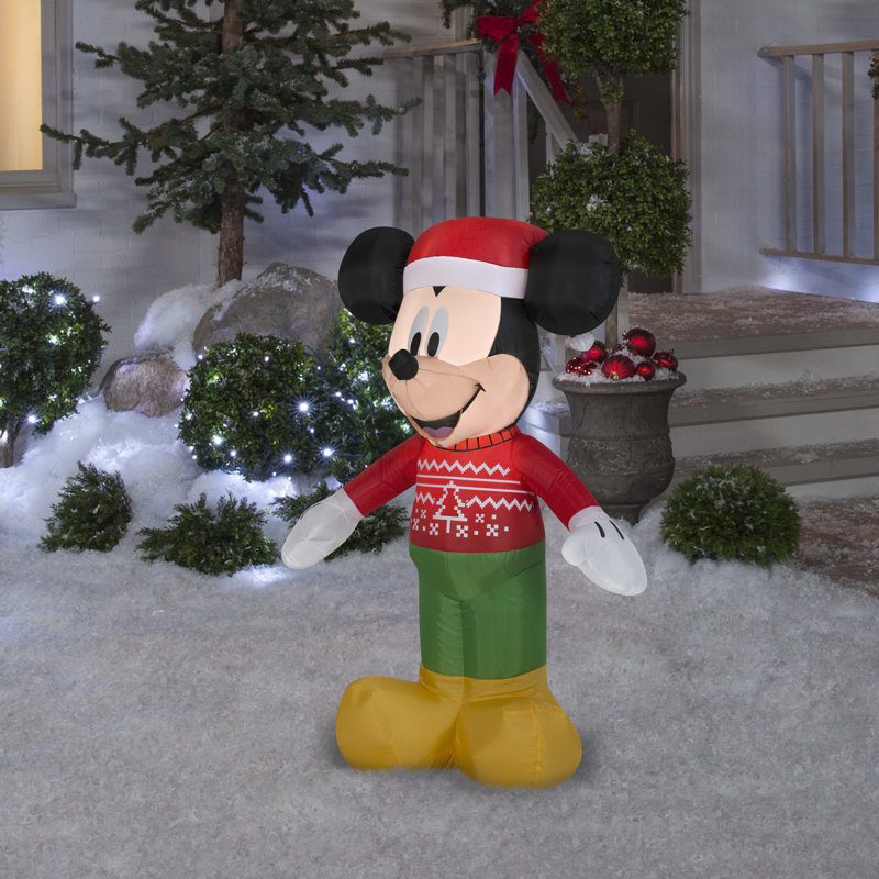 Mickey en chandail gonflable Disney