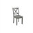 4 Gray Dining Chair With Solid Wood Legs, Breathable Linen Seat, And Non-Slip Feet For Home Gathering 4 Chairs Comfortable Ergonomic , Lounging