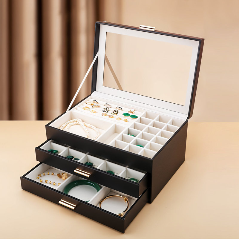 PU Leather Jewellery Box +