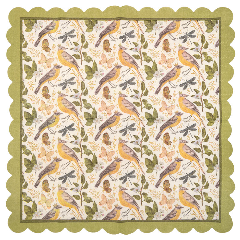 LUNCHEON PAPER NAPKINS BIRD (F24)