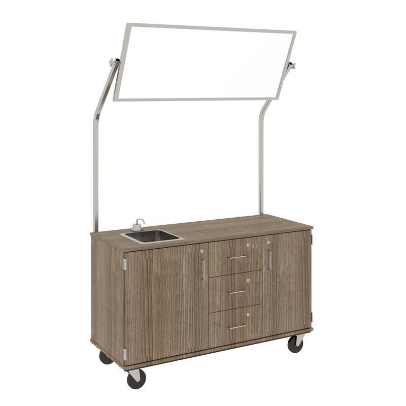 Bureau d'instructeur mobile, Orme foncé