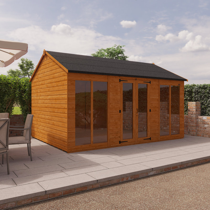 14x10w Tiger Retreat Contemporary Summerhouse