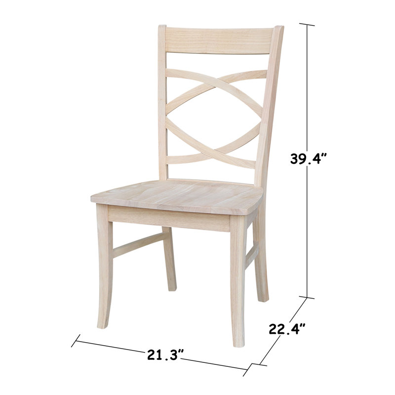 Chaise en bois massif Halvorsen