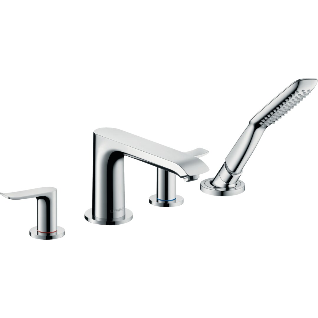 Hansgrohe Metris 4-Loch Wannenrandarmatur Chrom