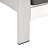 Aluminum Patio - Khaki Color 49.50In Seat W Assembly Needed Outdoor With 6.00In Cushion Thickness