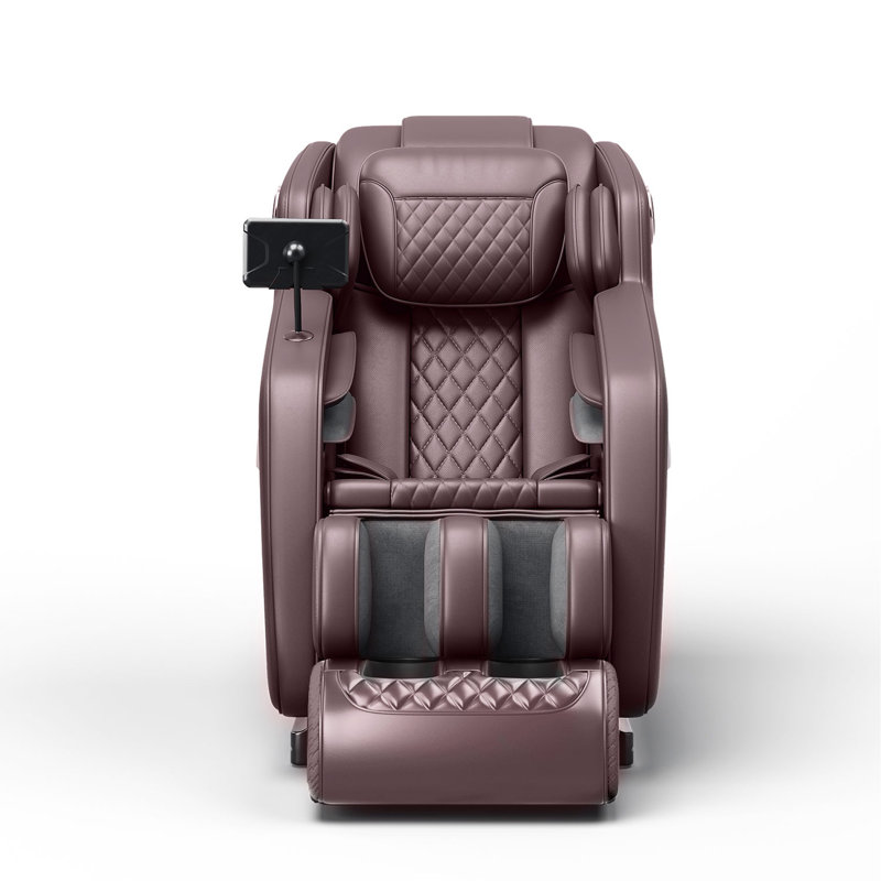 Fauteuil de massage Zero Gravity, Brun / Blanc