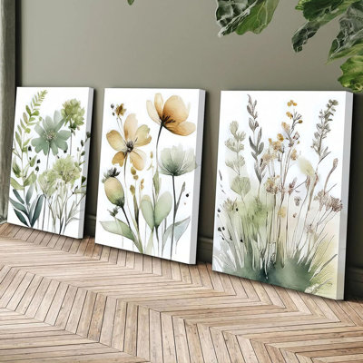 3 Piece Wrapped Canvas Print