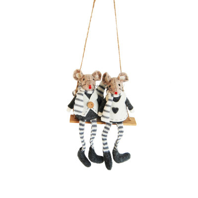16cm Fabric Hanging Figurine Ornament