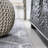 Mashawna Blocks Modern Geometric Light Gray/White Rug-1716567332